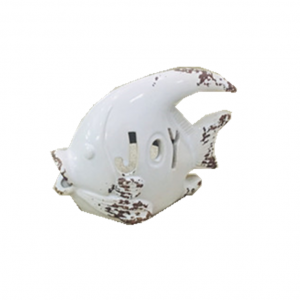 Custom White Vintage Tea Light Holder; Hollow Word Fish Shape Tealight Holder ; Costom Lotus Tealight Holder White Wholesale