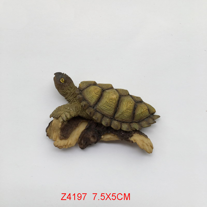 Custom Animal Fridge Magnet, Polyresin Resin Refrigerator Magnet – Turtle