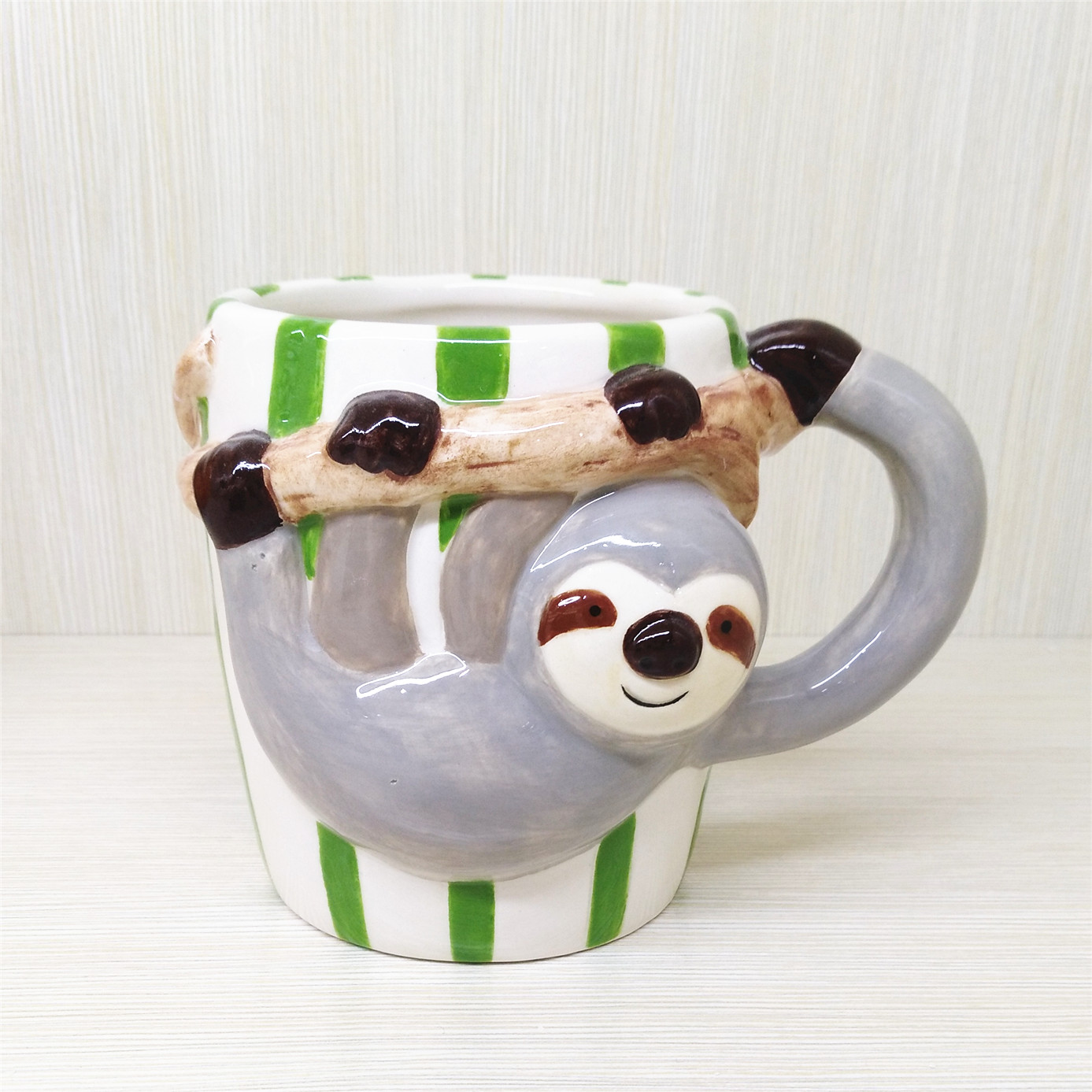 11 oz Top Sale Ceramic Sloth  Coffee Mug Cute Animal Coffee Milk Tea Cup Novelty Birthday Gifts Mugs