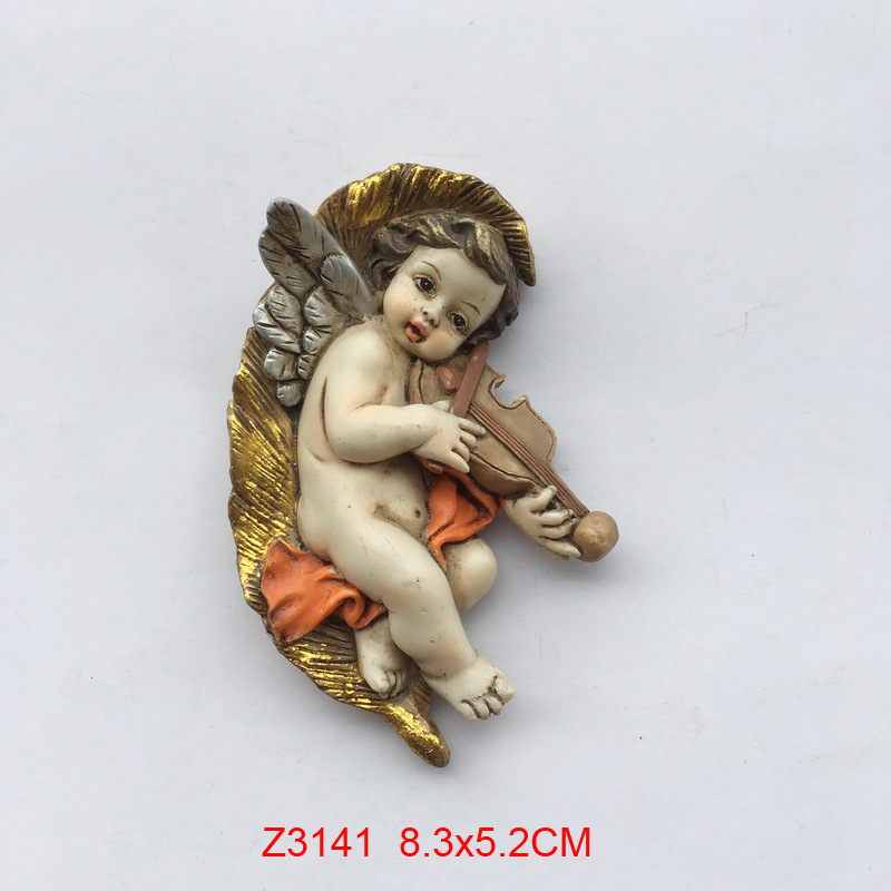 Custom Fridge Magnet, Angel with guitar Refrigerator Magnet Resin