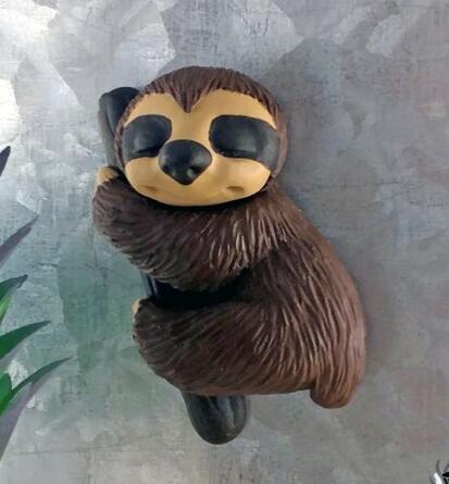 Sleeping sloth fridge magnet ,cartoon sloth fridge stickers