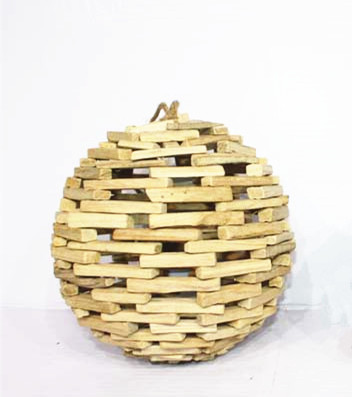 10 inch Natural driftwood ball decorations ,large wooden ball decoration for home
