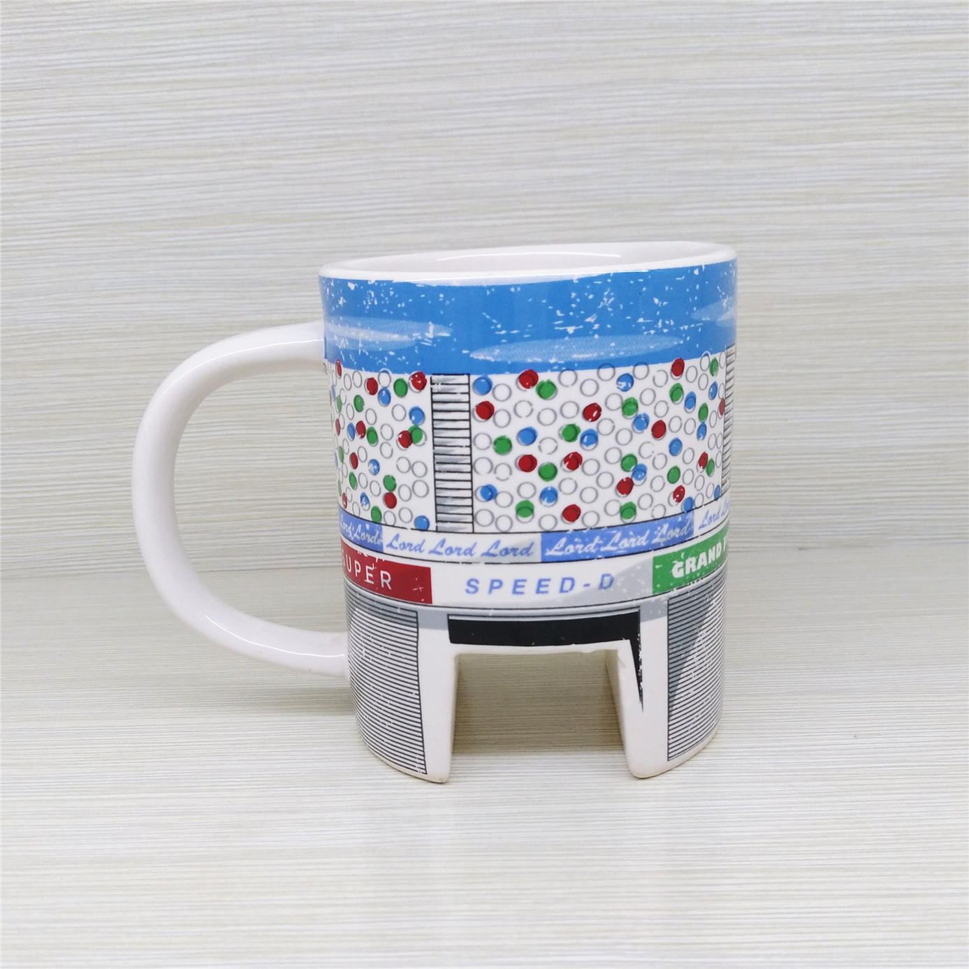 Novelty Grade -A  Decal Coffee Mug  Ceramic Golf Coffee Mug  Custom