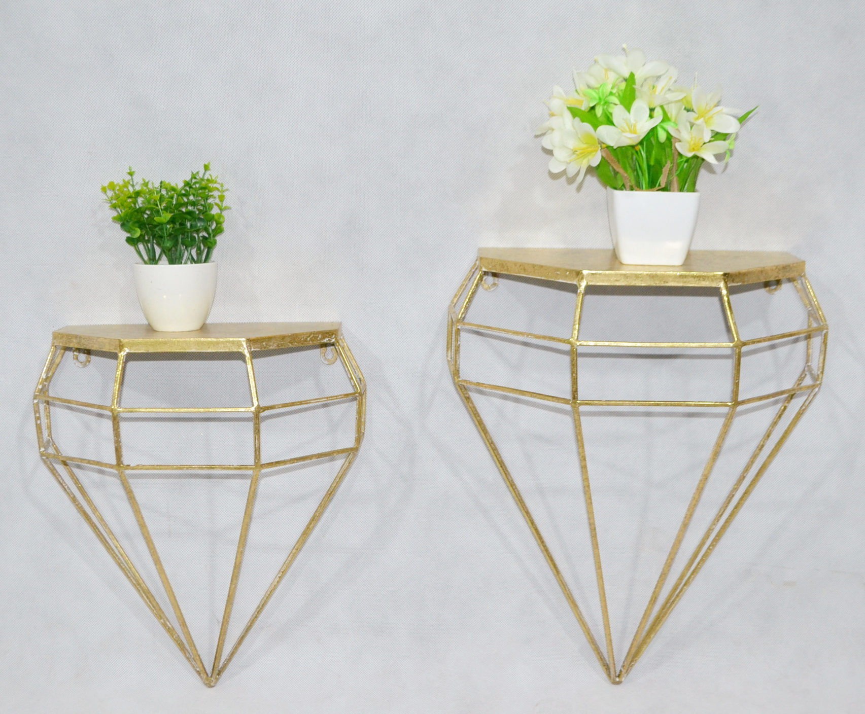 Metal Iron Geometric Centerpieces Flower Art Flower Stand Rack  for Wedding/Garden/Home Decoration