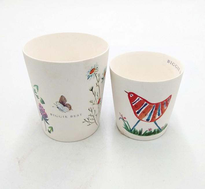 Ceramic hand painting spring theme  tea cup,hand paint bird cups