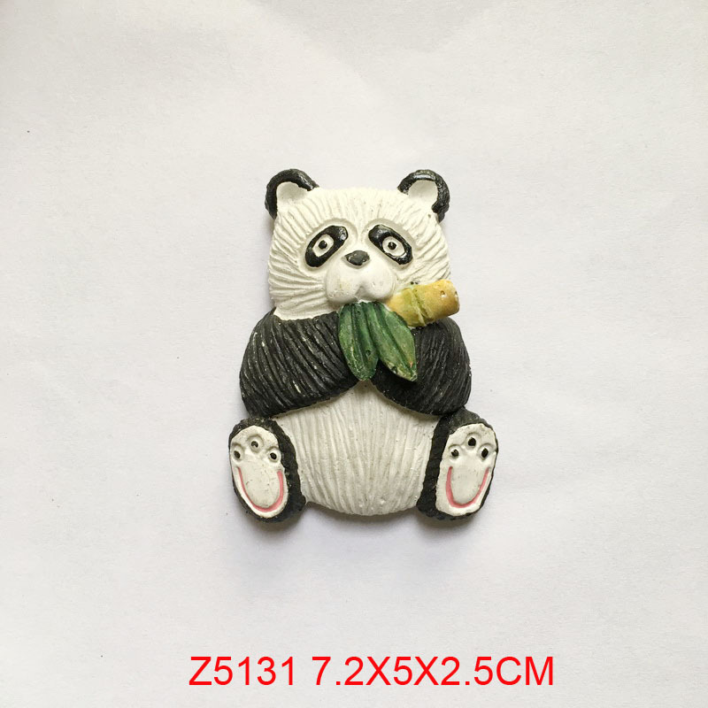 Custom Animal Fridge Magnet, Polyresin Resin Refrigerator Magnet – Panda