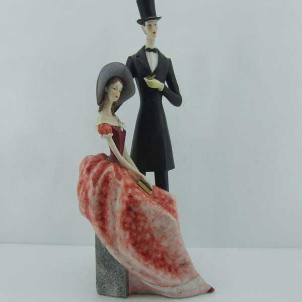 Wedding Cake Topper Figure Bride&Groom Couple Bridal Decor Valentine's Day Gifts