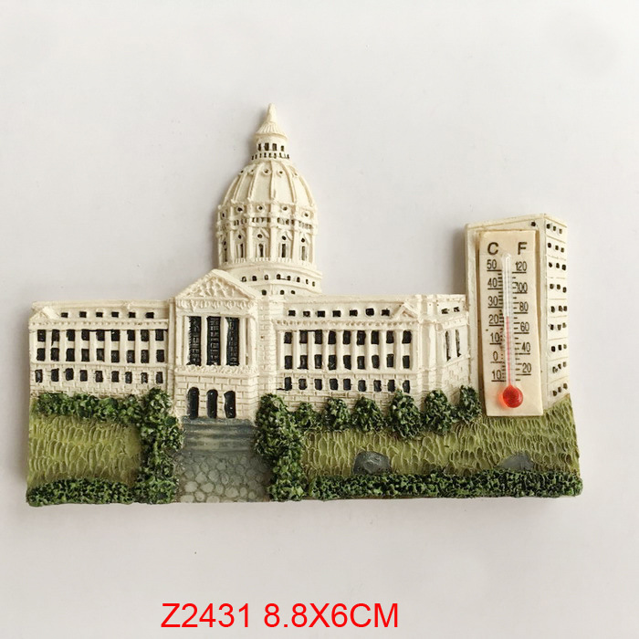 Custom Souvenir Fridge Magnet, Polyresin Resin Refrigerator Magnet – USA the White House
