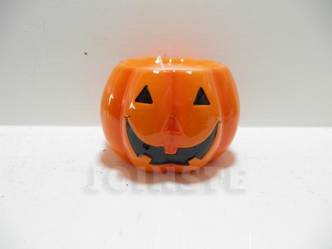 halloween ceramic candle jar