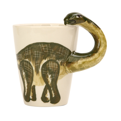 Custom 3D Seismosaurus Mug,Seismosaurus Coffee Cups,Ceramic Dinosaur Mugs