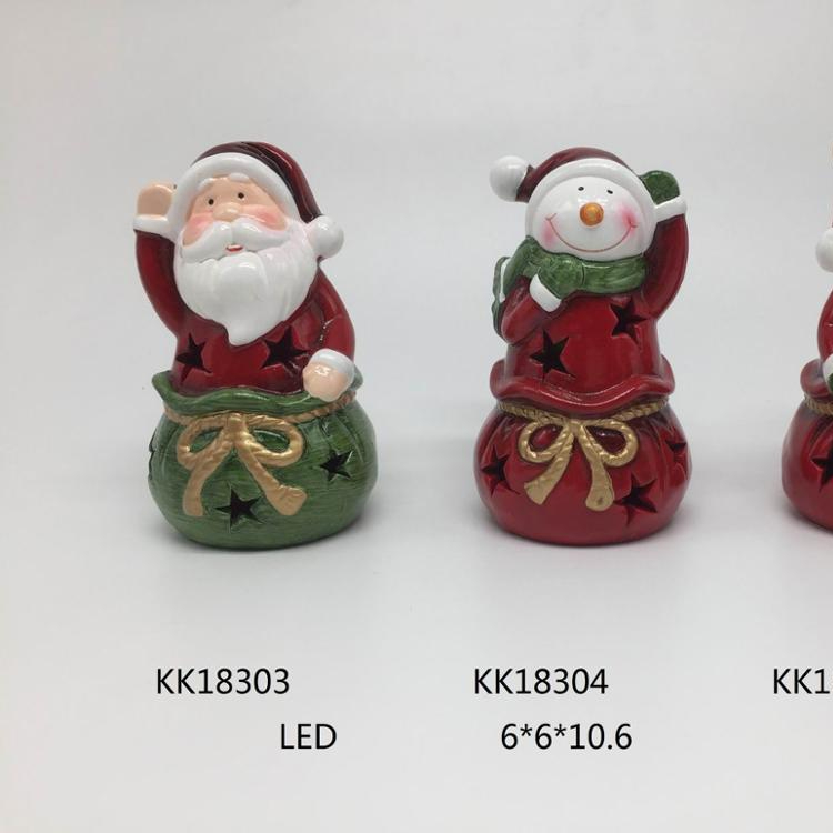 New customized christmas color changing snowman led light