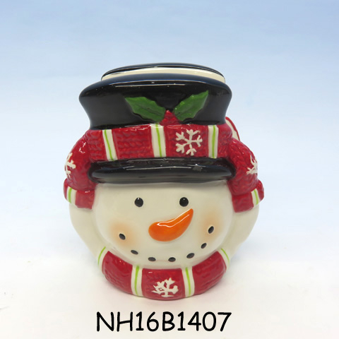 Ceramic Christmas Snowman Napkin Holder, Custom accept