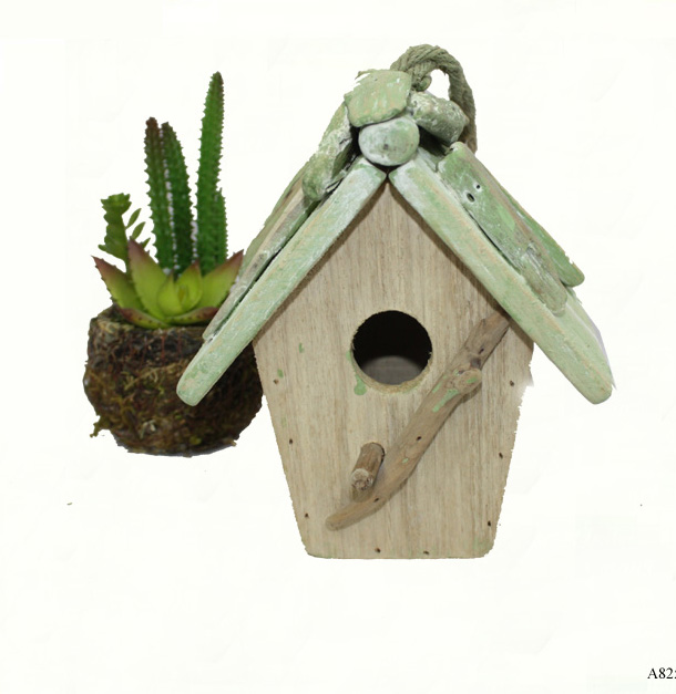 Natural driftwood  garden bird house