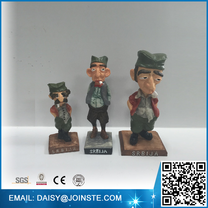 Funny figurines bobblehead customized souvenirs