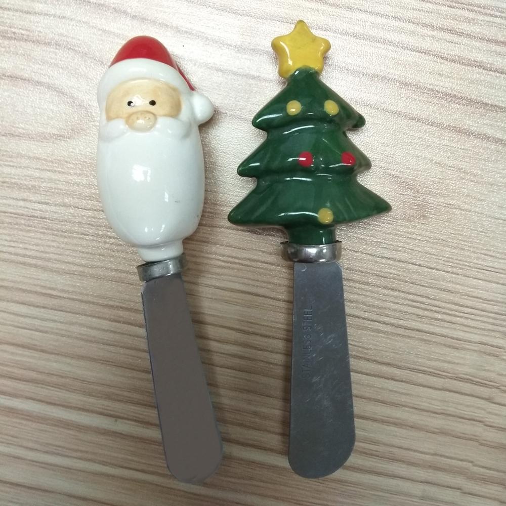 christmas cheese knife,small butter spreaders,cheese knives and spreaders