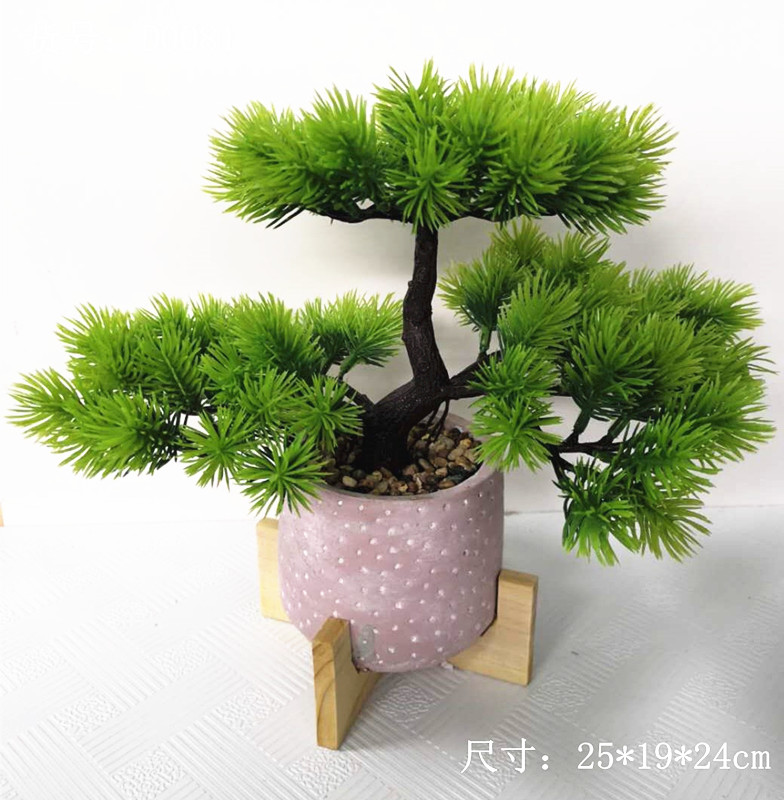 Artificial bonsai plant ,bonsai  pine tree