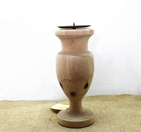Wooden log votive candle holders ,standing tall wooden candle