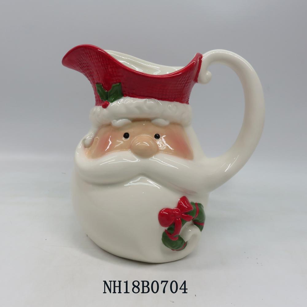 Wholesale Handmade Classic Beautiful Ceramic Milk Jug for Sale