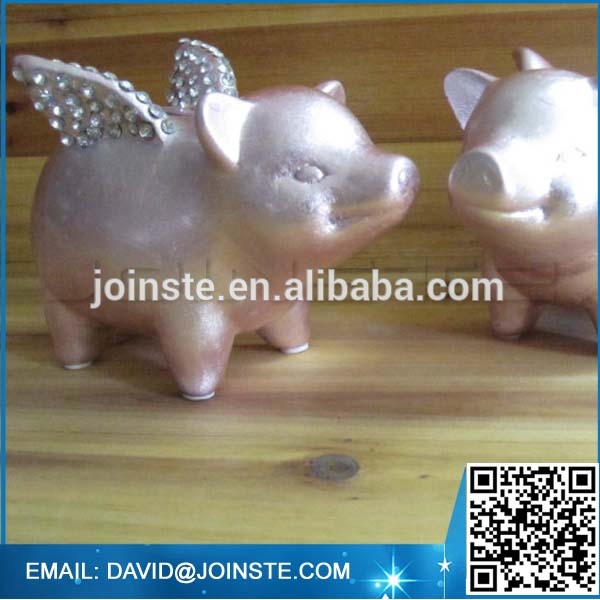 Ceramic piggy angel money box