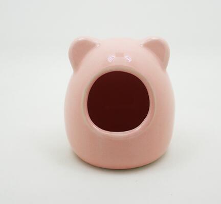 Mini ceramic hamster house ,ceramic hamster pet toys