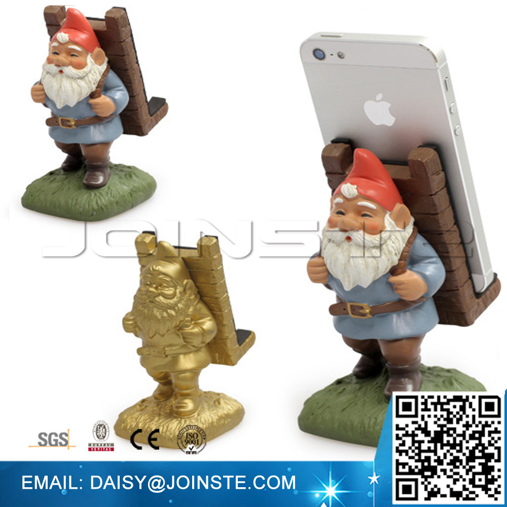 desktop cell phone holder,DIY Phone Holder,gnome phone holder