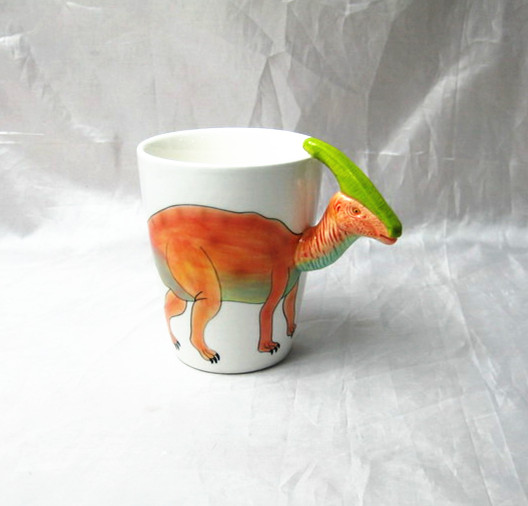 Porcelain dinosaurs mugs ,customize dinosaurs mugs with logo