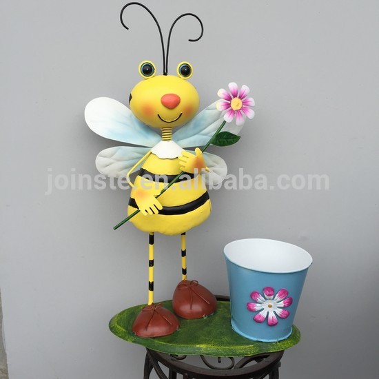 Garden pots for sale planting pots cheap plant pot with cute bee design