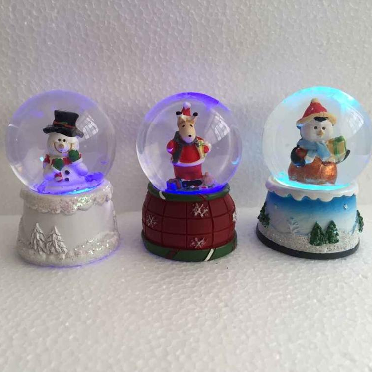 Christmas 45mm snowman gifts resin snow globe
