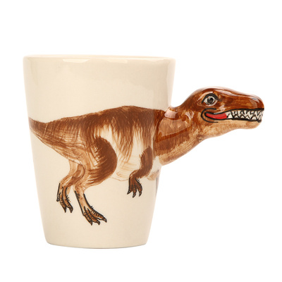 Custom 3D Tyrannosaurus Mug,Tyrannosaurus Coffee Cups,Ceramic Dinosaur Mugs