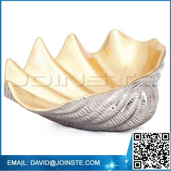 New Style Ceramic Shell Decorative Bowl