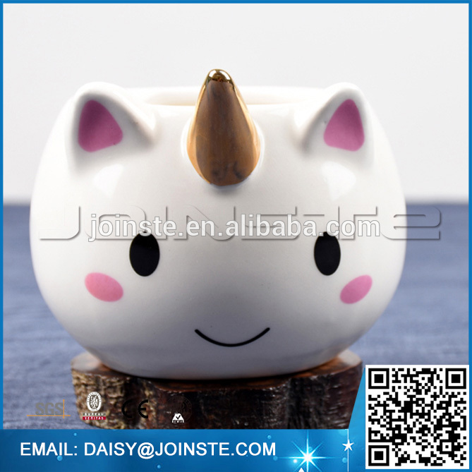 Ceramic Cute cartoon unicorn cup