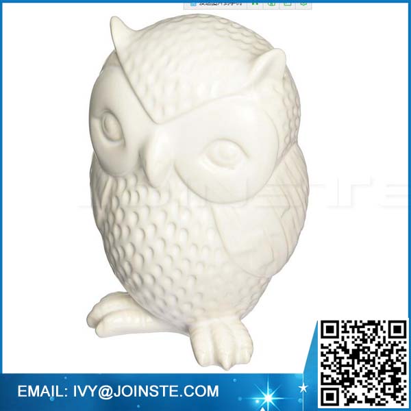 wholesale cheap ceramic owl piggy bank money bank with high quality
