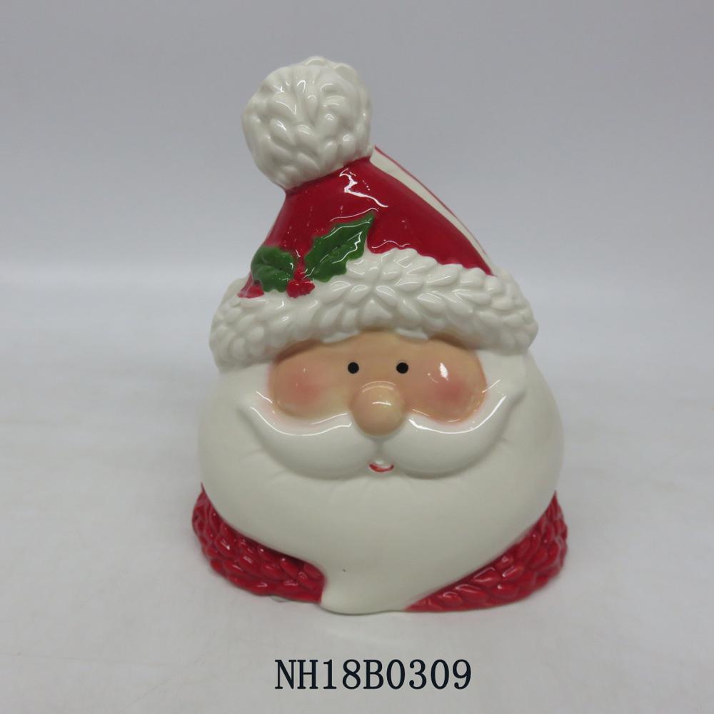 Christmas series ceramic christmas napkin holder