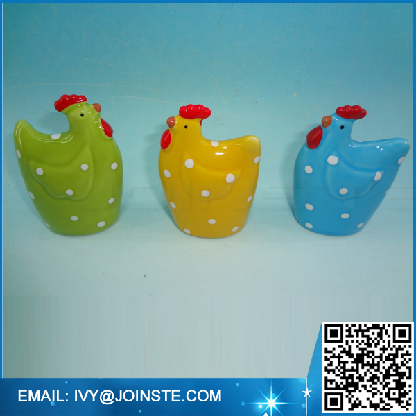 Easter holiday chicken decorations ceramic lovely chicken ornaments