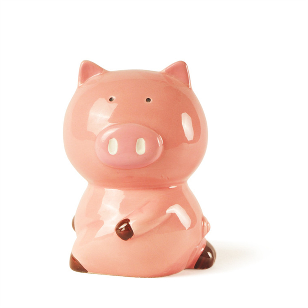 Cheap ceramic pig money  bank  piggy bank , coin bank custom
