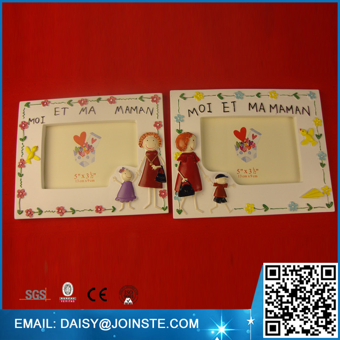 photo frame moulding Cartoon polyresin picture