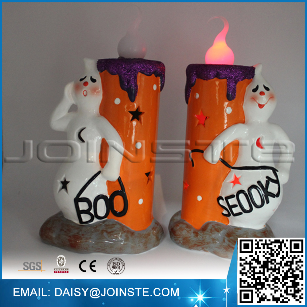 High quality products party decoration led candle shape halloween props