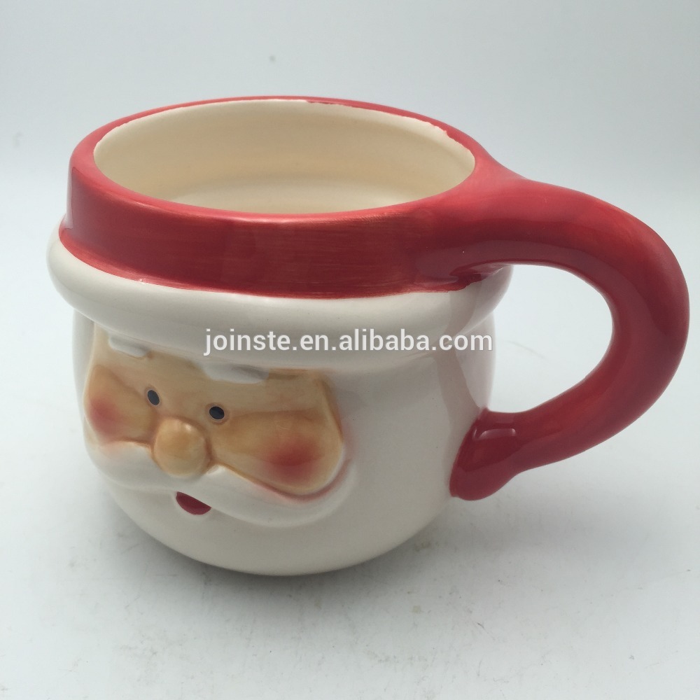 Customized Christmas Santa ceramic coffee mug