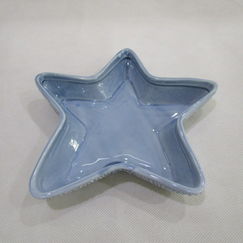 Nautical Turquoise Starfish Server Plate, custom accept
