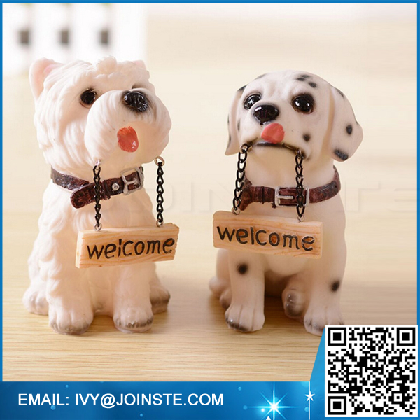 wholesale resin dog statues animal resin stautes custom