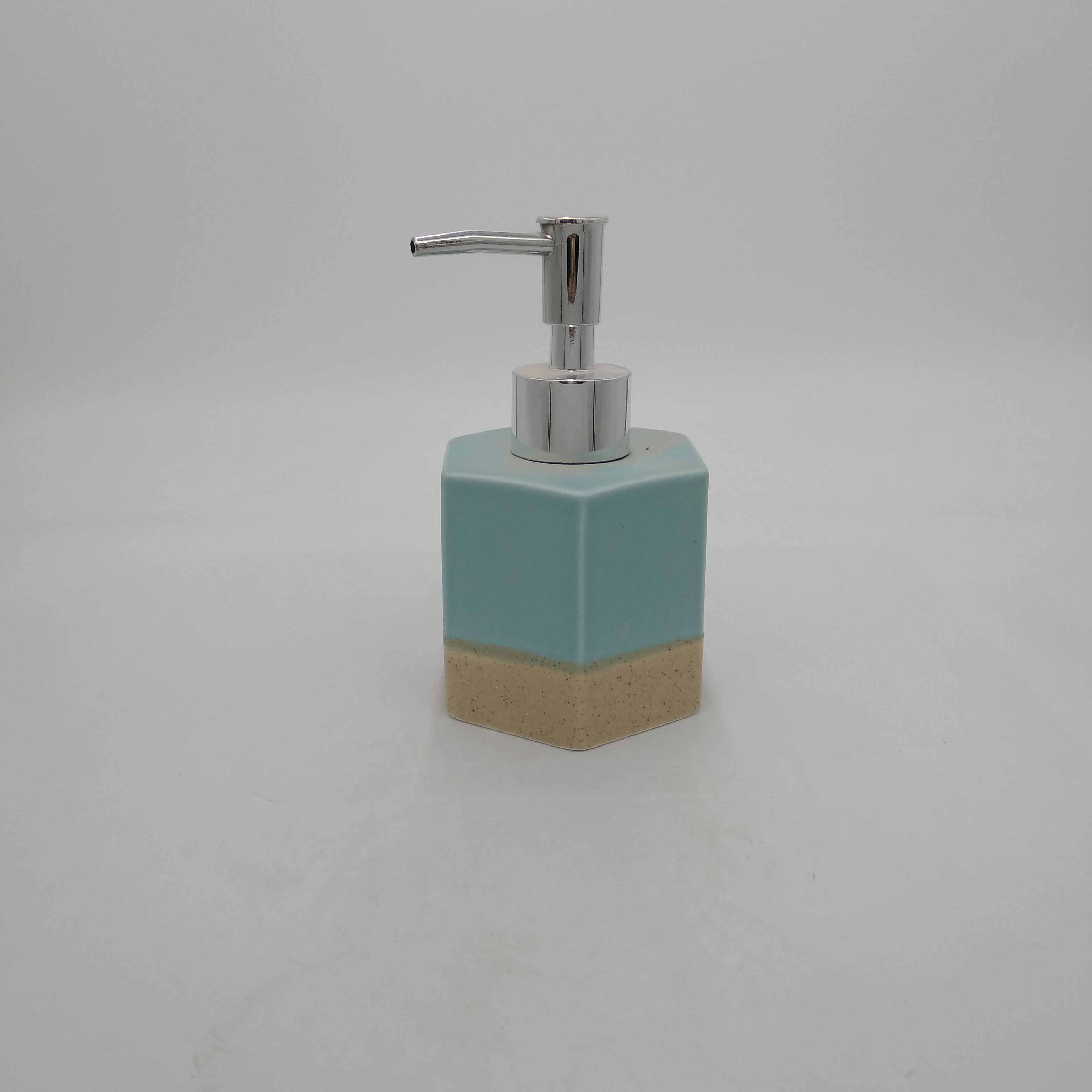 Durable Ceramic Liquid Hand Soap Dispenser Pump Bottle Stylish Hand Lotion Bottle for Kitchen Bathroom