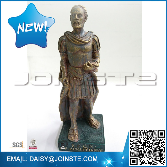 Old Brass Diocletian sculpture in resin