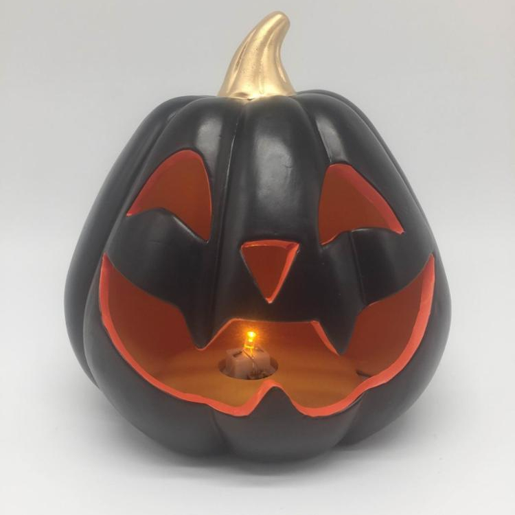 2018 Ceramic halloween gift with pumpkin and ghost design