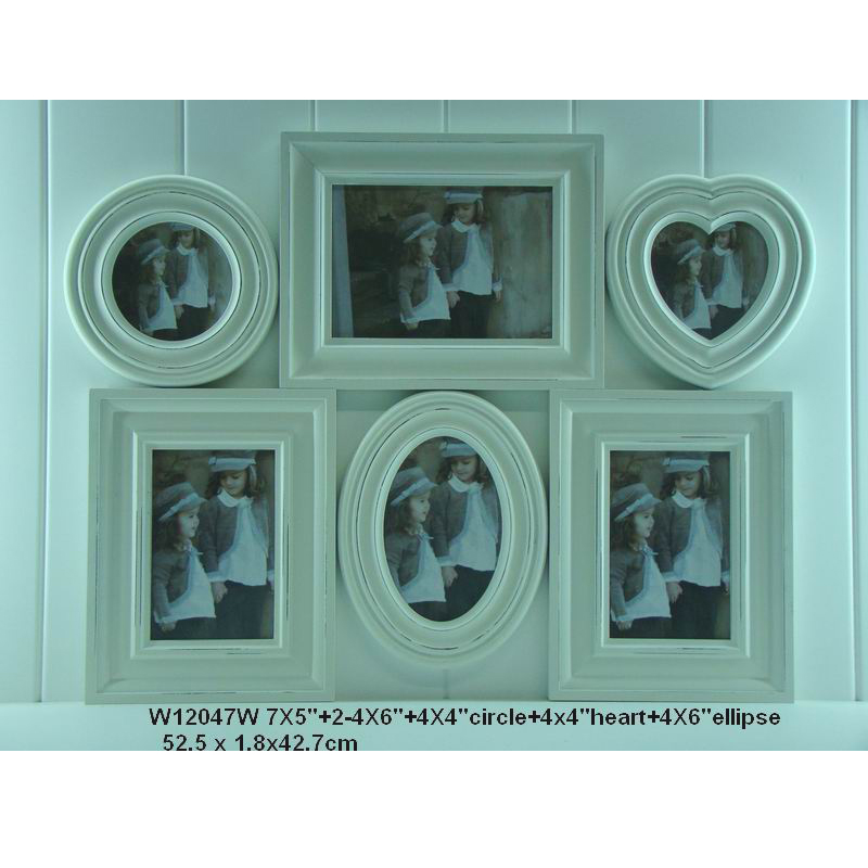 Hot sale picture photo frame old wooden picture frame