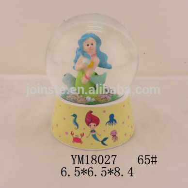 Mini Mermaid Water ball Snow Globe 45mm