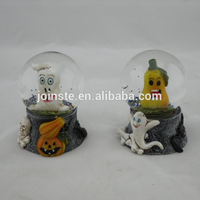 Custom resin Halloween holiday snow globe high quality 65cm,80cm