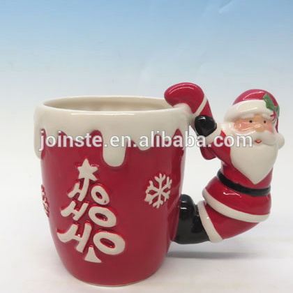 Christmas Santa ceramic coffee mug 400ml