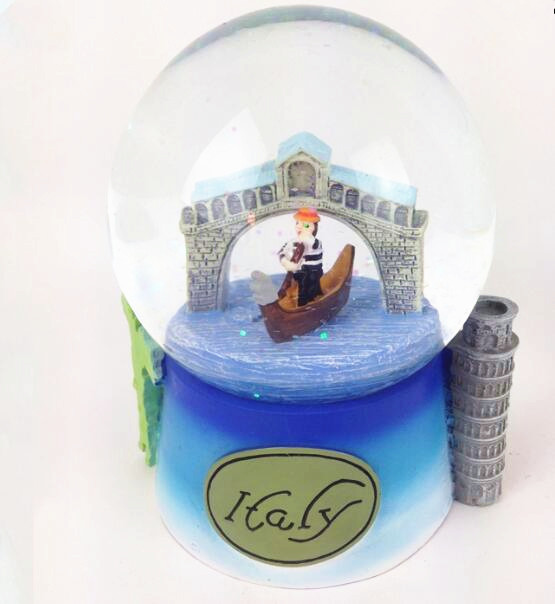 Customize Ltalis Venice kwj dej daus globes souvenir