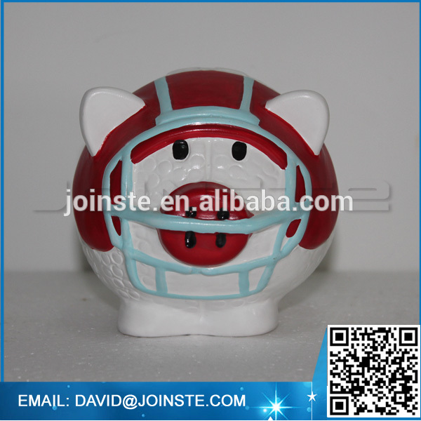 Ceramic wedding money box