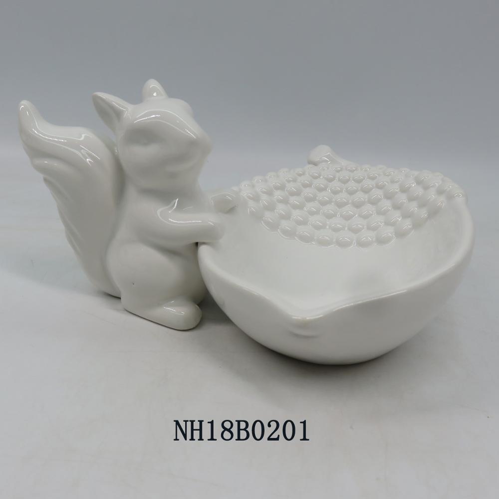 Squirrel Nut Trinket Ring Jewelry Dish plate, Custom accept